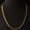 Fashion Jewelry Gold Plated Necklaces / Custom Jewelry 18K Yellow Gold Filled Chains