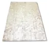 White Patchwork Cowhide Rug