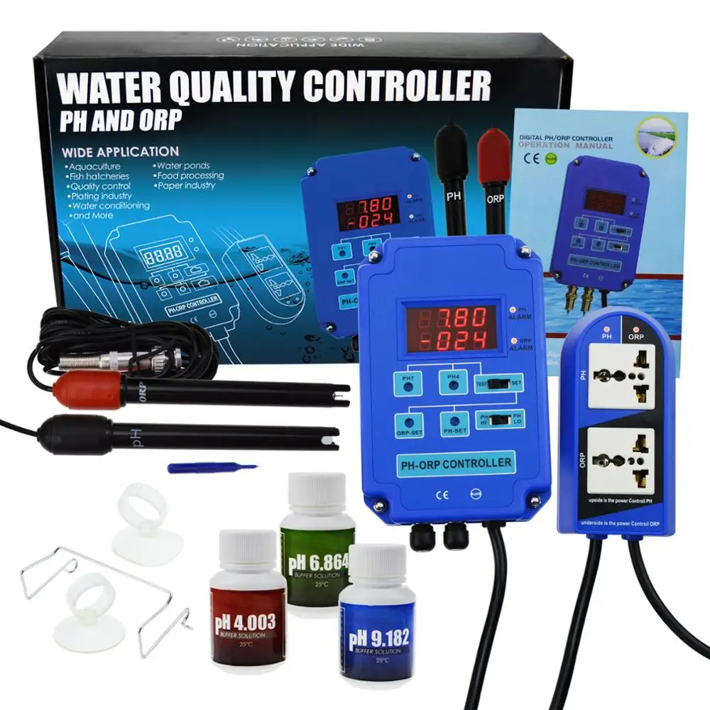 Digital Ph Orp Redox 2 En 1 Controlador Monitor Wpotencia De Salida De