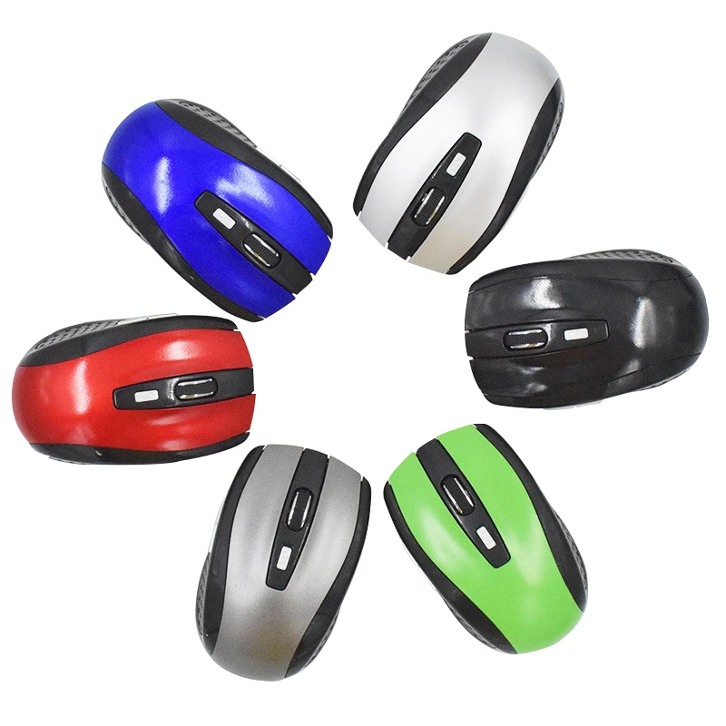 

Promotional Competitive Price 2.4Ghz 6D USB Interface Optical Wireless Mouse, Red;blue;silver;gray;black;ect