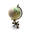Office Table Decoration Plastic Large Globe with Aluminum Base