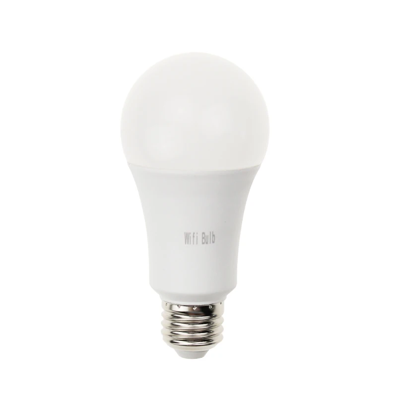 E26/E27 10W indoor remote wireless voice&APP control Smart LED bulb lights alexa google with changing color