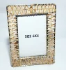 Woven Cane Decorative Rectangle Photo Frame