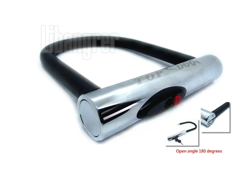 
Anti theft alloy steel large u lock for scooter bike lock u lock 