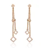 2019 Fashion Sterling Silver long chain hook Earrings , Fancy Classical pure silver Jewelry chain earring