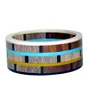 Vintage resin and wood bangle / best selling wood resin joint bangle bracelet 11243