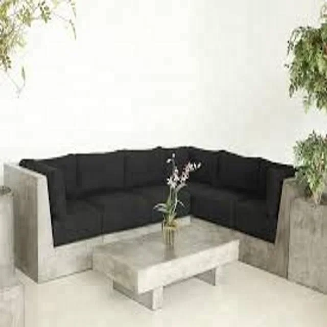 Fiber Glass Cement Concrete Sofa Set Outdoor Furniture Buy