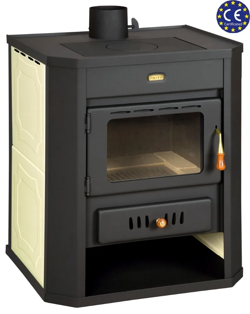 Wood Burning Fireplace Stove With Water Jacket Boiler Prity Wd W15