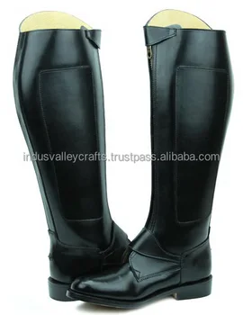 mens long leather riding boots