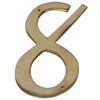 Brass Numerals