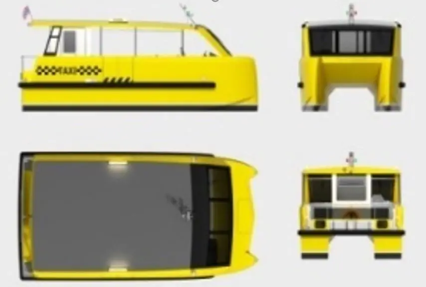 
10m (34ft) catamaran passenger boat with good designing for sale luxury sport ferry aluminum 