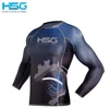blank compression shirts 2018 New arrival Custom Bjj Made mma rash guards