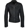 Women Black Mat leather Casual Jacket