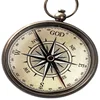 God is My Guide Compass with Display Stand--Unique | Uplifting | Heavenly Gift of Faith. The Perfect Baptism Gift, Missionary, B