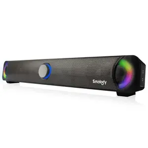 Smalody LED Multimedia Soundbar Laptops PCs
