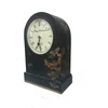 Butterfly Artwork Painted Wooden Table Clock