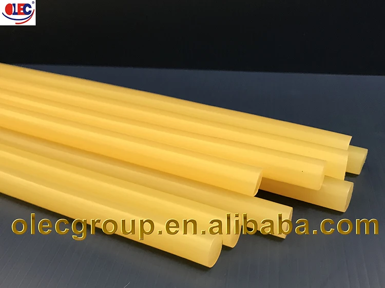 Yellow Hot Melt Wood Glue Gun Stick For 