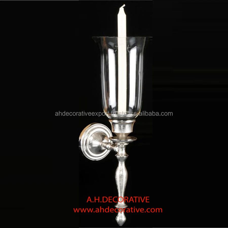 Wall Sconce With Glass Votive Shade Buy Decorative Candle Wall
