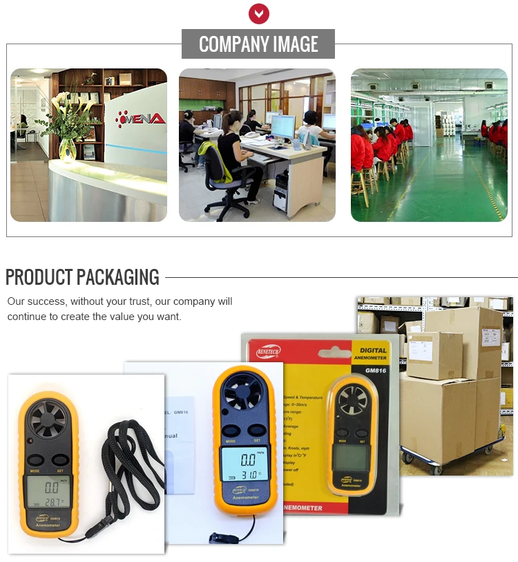 Gm816/gm816a Electronic Wind Anemometer Marine Digital