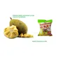 Freeze dried Jackfruit 20 g dried fruit snack from Thailand [ Thai Ao Chi Brand ] : 100% Dried Jack fruit .