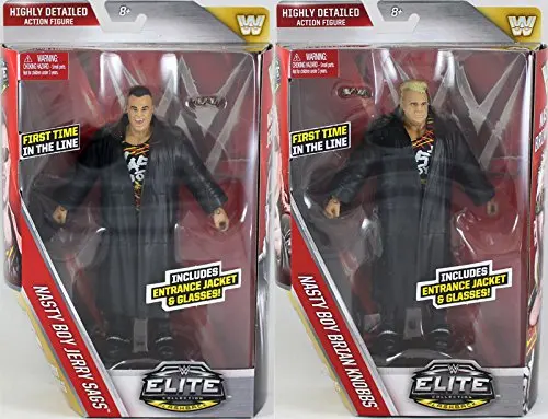 WWE Elite 6/" figure Nasty Boys Brian Knobbs 42 NEW ships in 24hrs combined ship