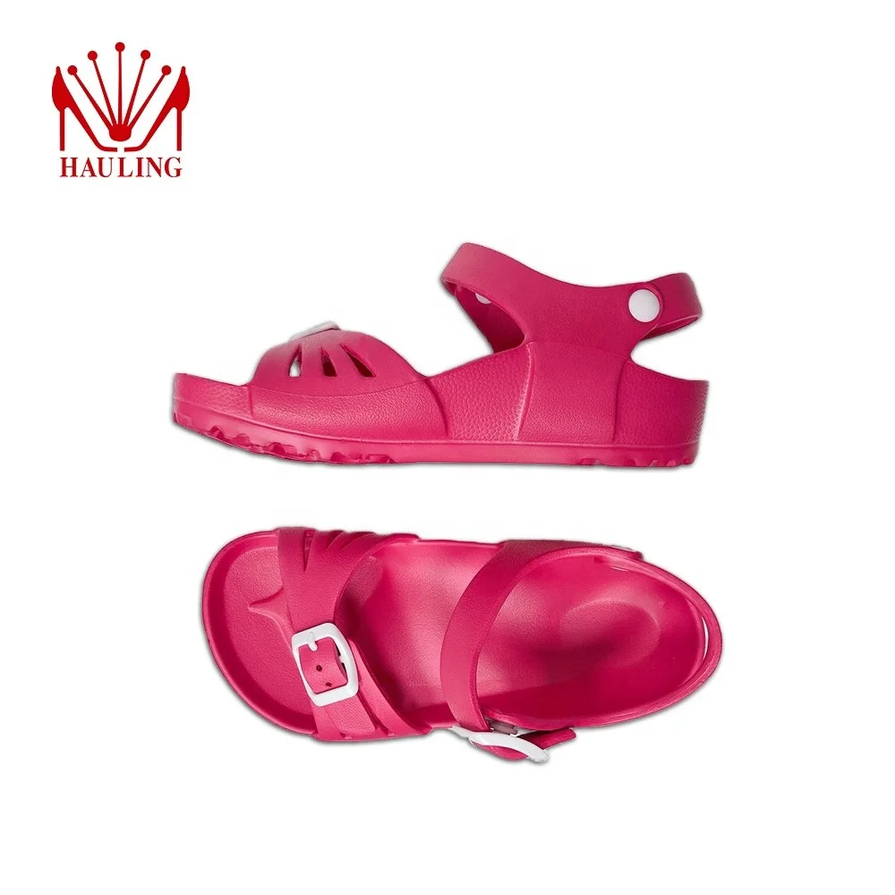 
Outdoor EVA Comfortable Adjustable Strap Sandals Slippers for Adult and Children EVA Foam Shoe Sole Slipper 