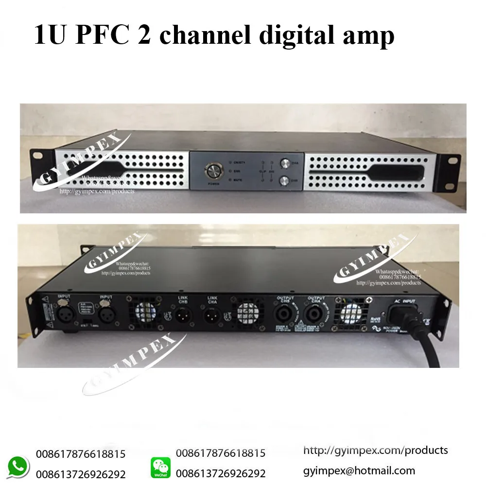 1u Class D 800w Dj Powersoft Digital Audio Power Amplifier Buy Class