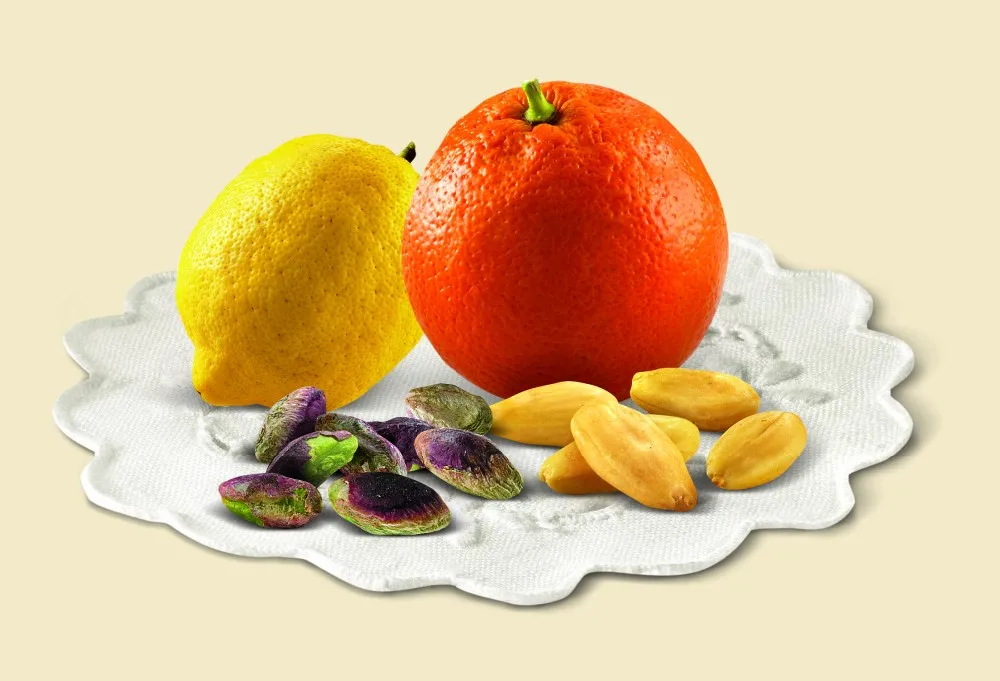 lemon covered soft nougat bar