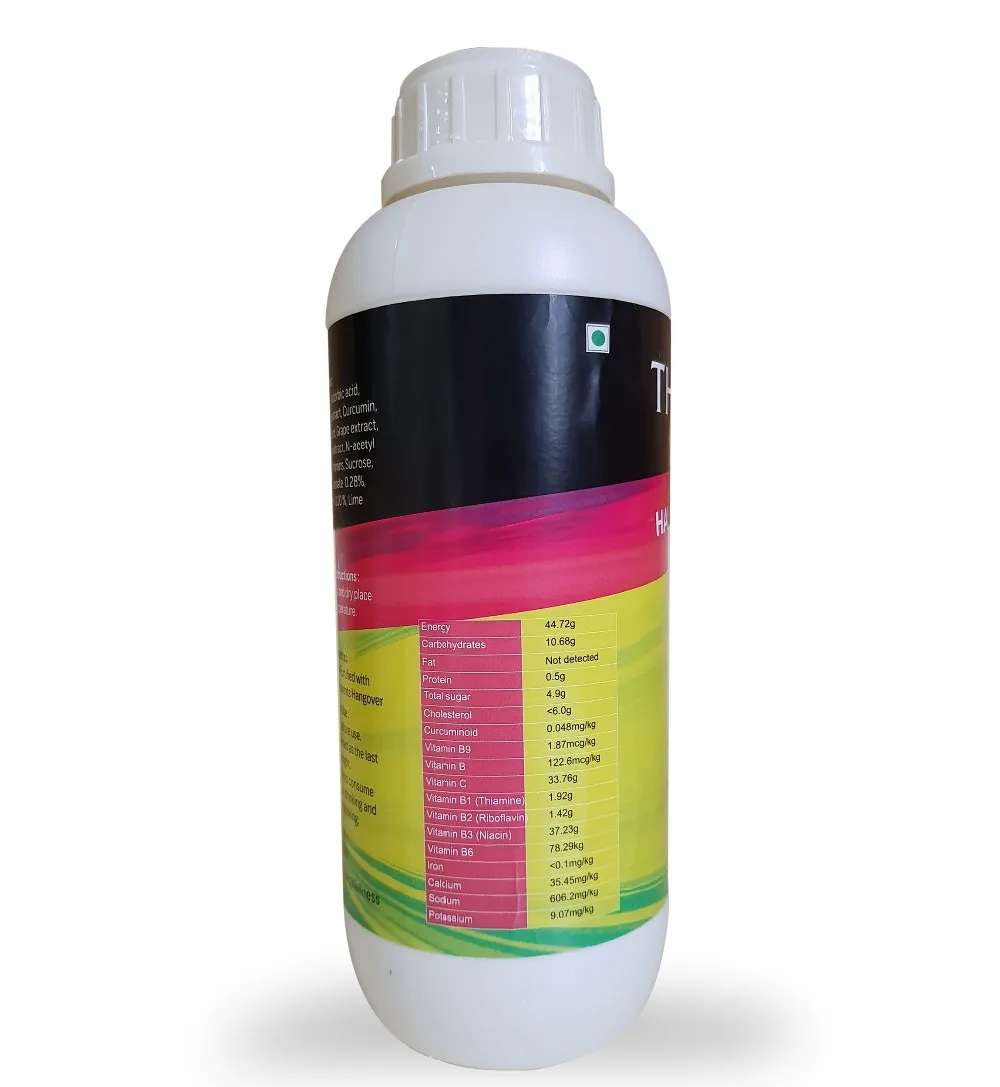 gmp certified anti hangover cure natural herbal health drink