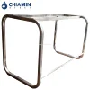 dinning metal frame desk laser cut stainless steel table leg