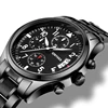 2017 Classic KINYUED Men Fashion Watches Luxury Quartz Waterproof Watches For Boys Chronograph Wrist Watch Date