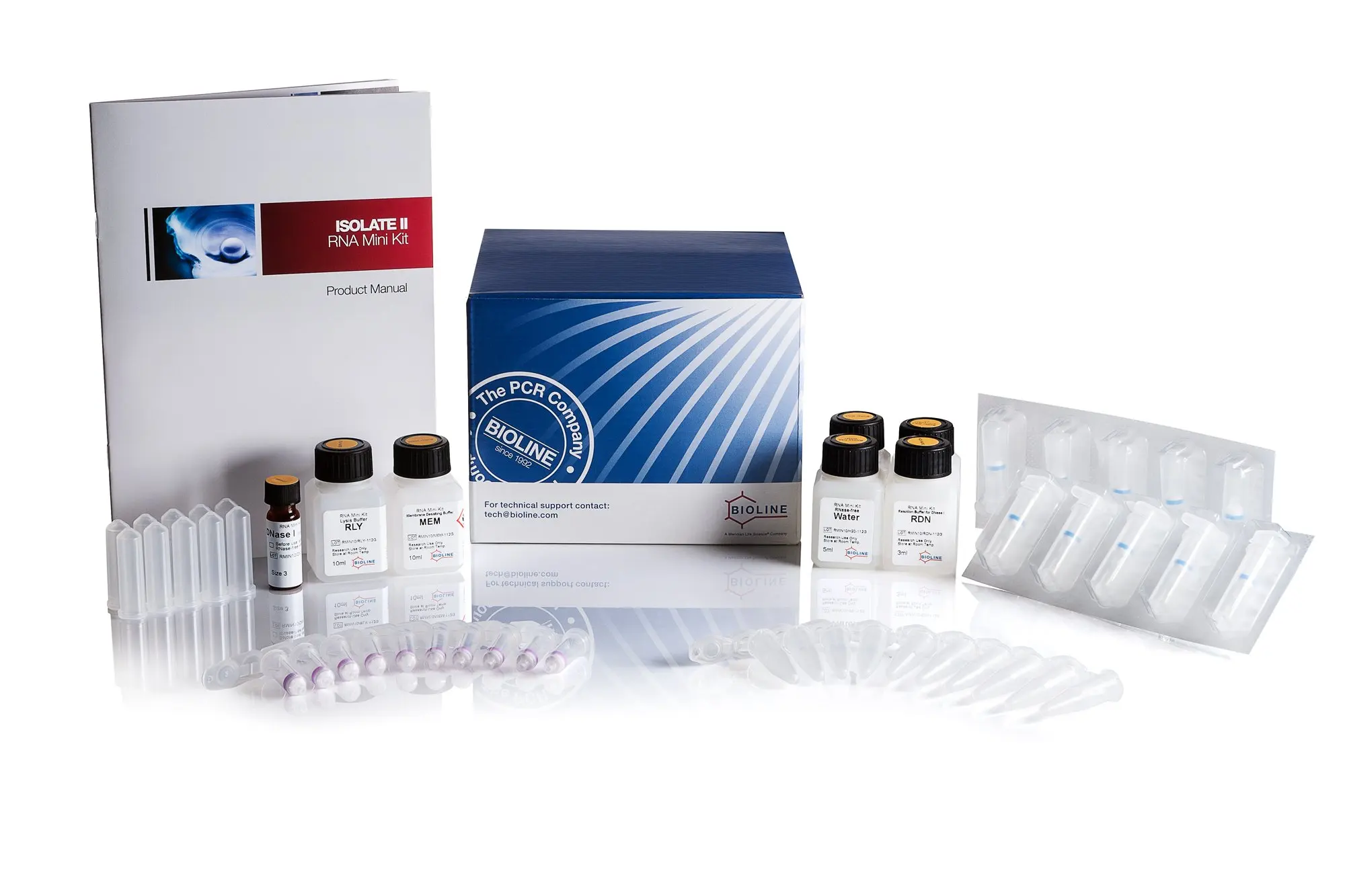 IBI Scientific IB47107 200 Piece Mini High-Speed Plasmid Columns and Collection Tubes Kit