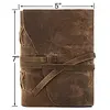 Handmade Leather Journal Diary Notebook and sketch book for gifting him or her & Traveler Notebook