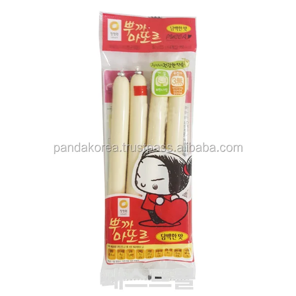 
chungjungwon korea food brands Samlip cheese sausage stick Pucca do ttoreu plus 90g 92g 