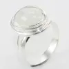 Most defining rainbow moonstone gemstone jewelry ring 925 solid sterling silver ring handmade online gemstone silver jewelry