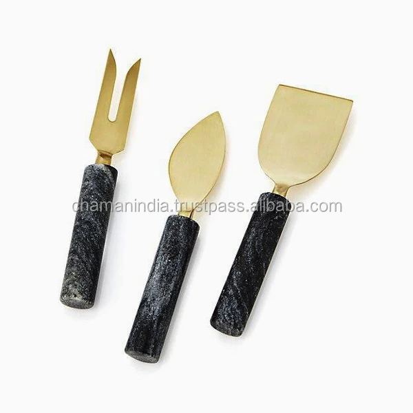 Rose Gold Cheese Knives Set Material Stainless Steel Buy Rose Gold