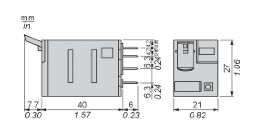 Rxm2ab2bd схема подключения