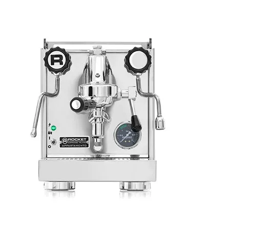 
Made in Italy Coffee Maker - Rocket Espresso Appartamento - Espresso Machine for both Home and Commercial Use 