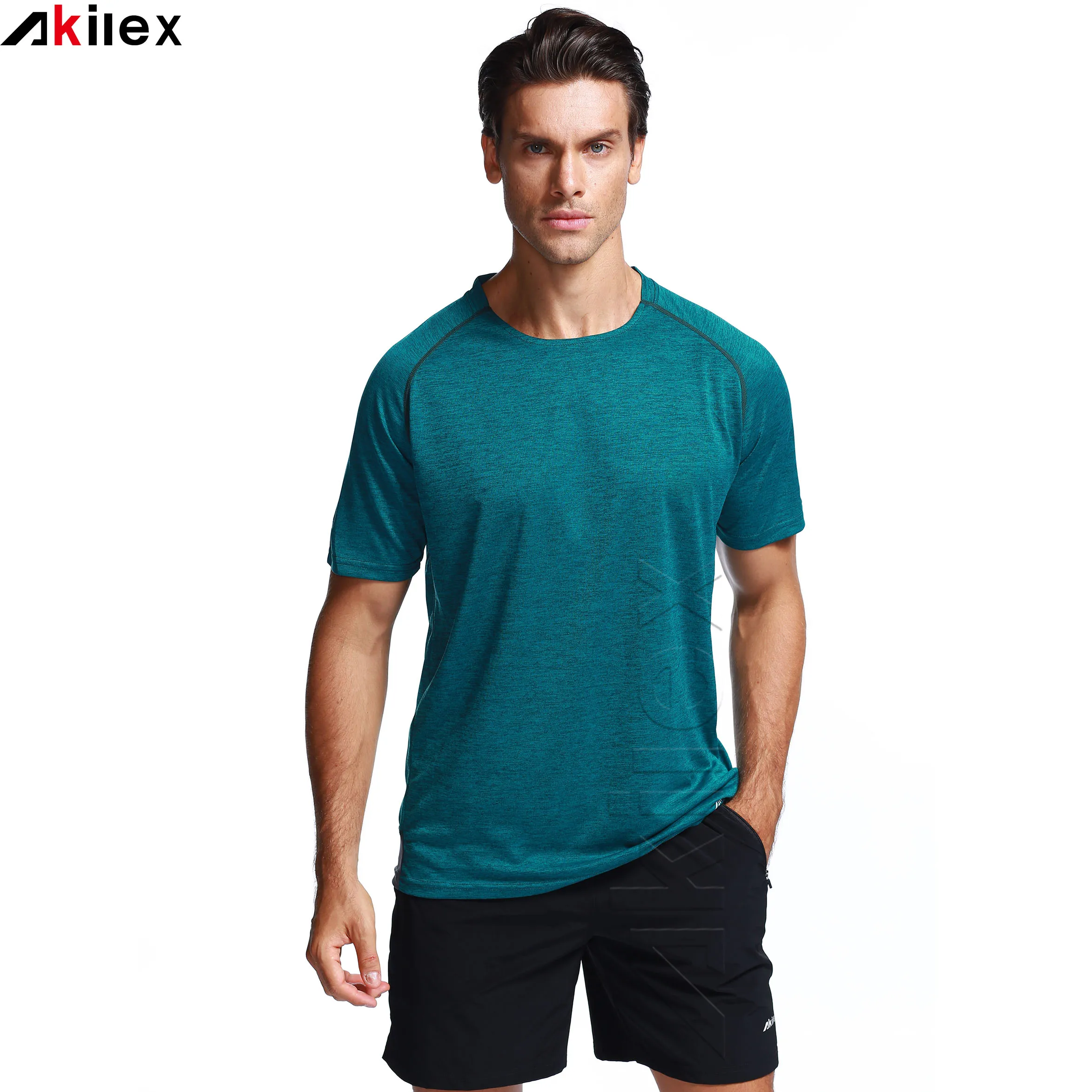 

New Design Moisure Wicking Gym T Shirt Custom Men Blank T-shirt