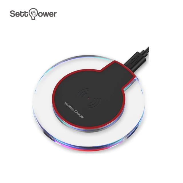 Settpower K9 2019 New product fast wireless charger for smart mobile phone qi wireless charging