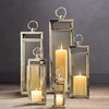 stainless steel candle lantern