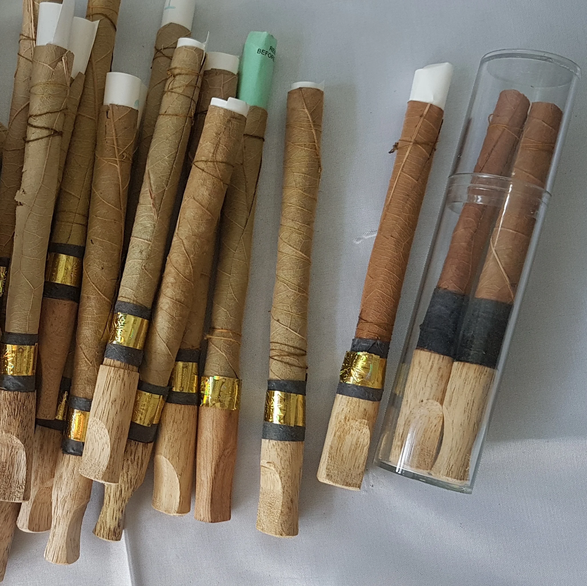 
Round End Wooden 11x38 mm Cigar Tips for Pre Roll Smoking leaf Pre Rolls and blunts, wooden tips blunts looking for distributors 