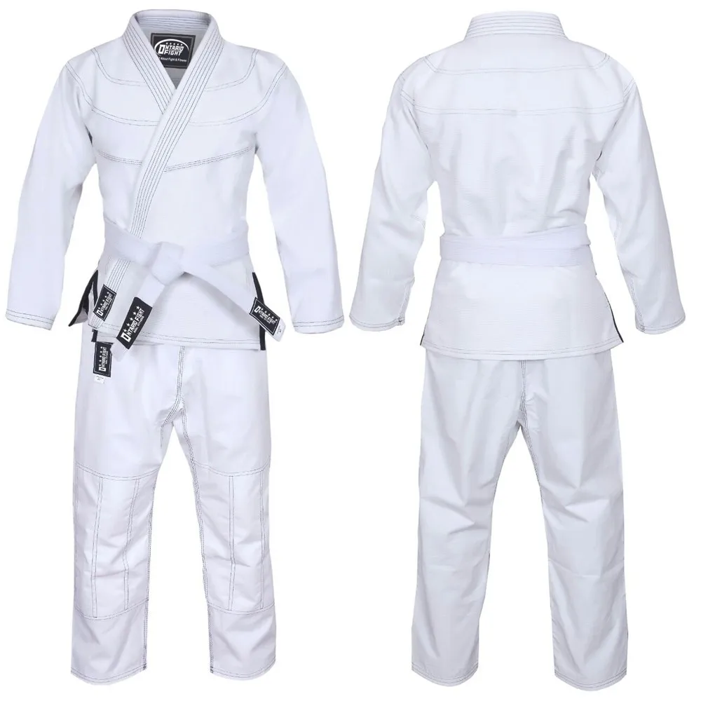 High Quality Custom Made Jiu Jitsu White Gi Bjj Kimono / Bjj Gis Buy