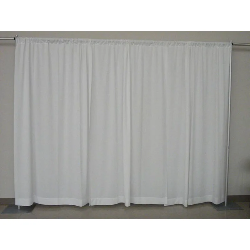Fire Retardant Blackout Curtain Fabric For Pipe And Drape Wedding