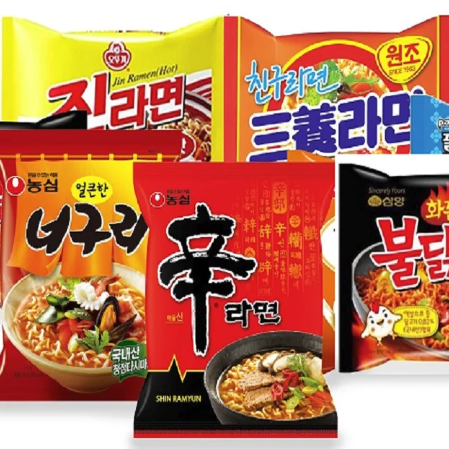 
Korea instant noodle, korean noodle 