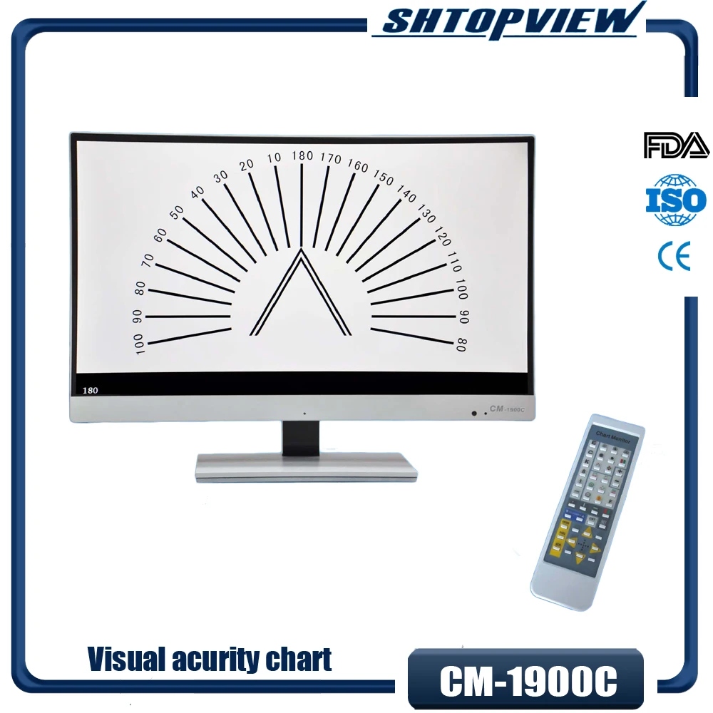 CM-1900C 23 Inch Optometry Instrument LED Visual Chart