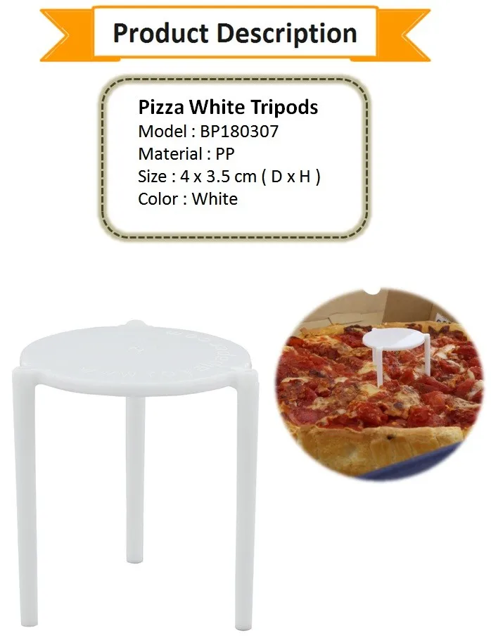 1000 PIZZA STAND SAVER TABLE TRIPOD STOOL BOX PIZZERIA CAFE HD WHITE STOOL NEW 