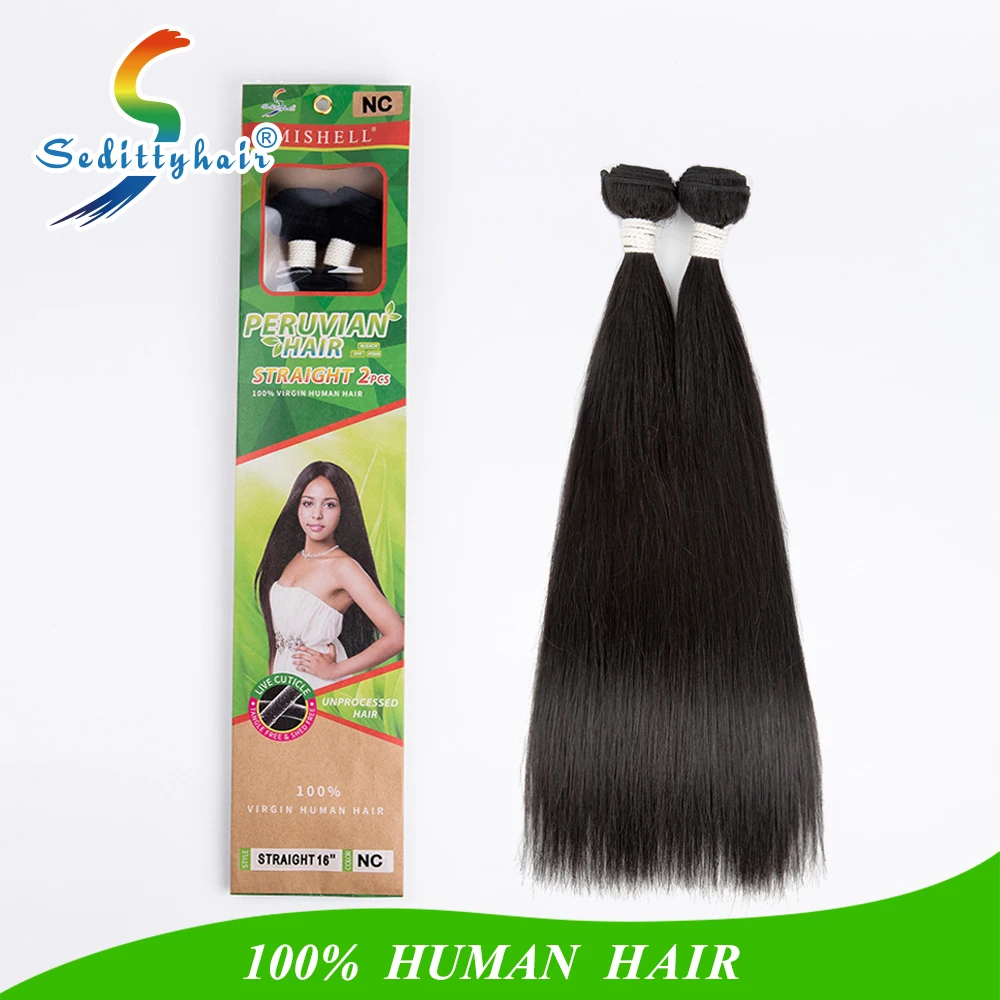 

Sedittyhair package human hair Mishell peruvian virgin hair