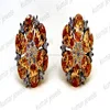 Antique Diamond Look Cubic Zirconia Stone Studded Daily College Work Girlish Wear Studs Tops Earrings
