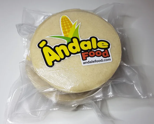 
White corn Mexican tortilla 